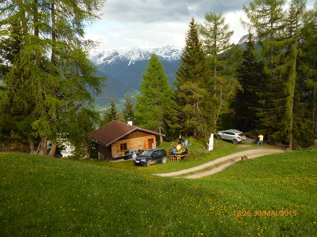 Almhuette bei Pfunds